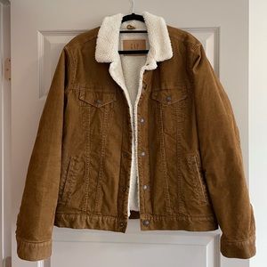 Corduroy and Sherpa Men’s Gap Jacket